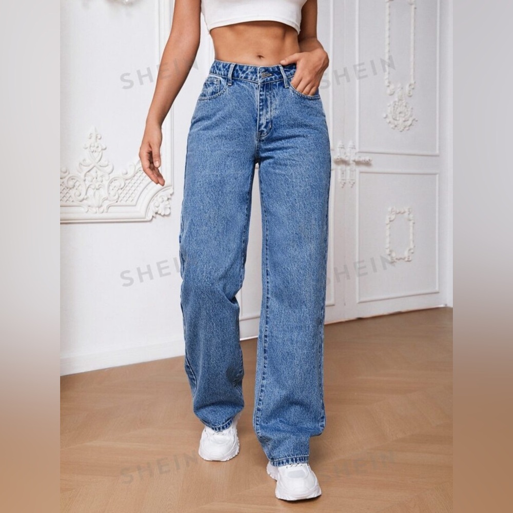 Straight Leg Jeans ๐ #1196